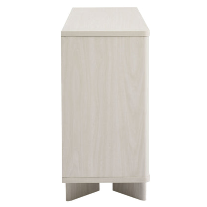 Flux Arched 3-Door Sideboard in light wood finish by HouseOfZazla on Tampa Home & Garden Store