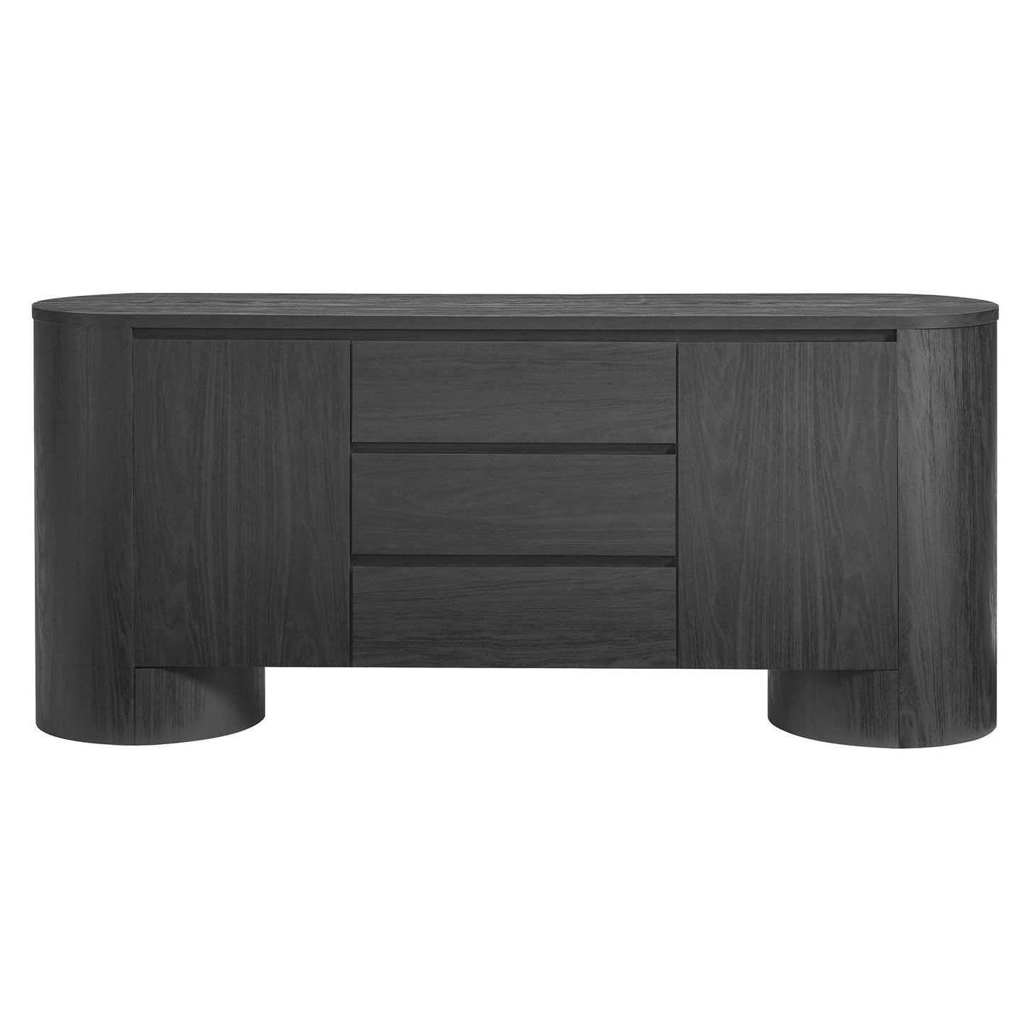 Duval 71 Inch Rounded Sideboard Cabinet by Modway