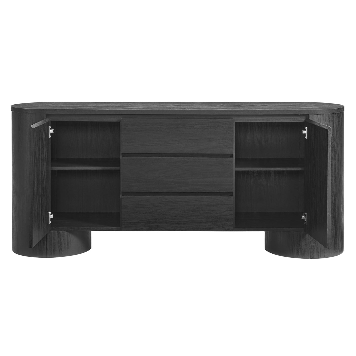 Duval 71 Inch Rounded Sideboard Cabinet by Modway