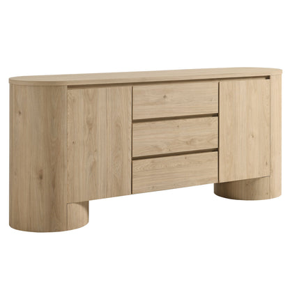 Duval 71 Inch Rounded Sideboard Cabinet by Modway