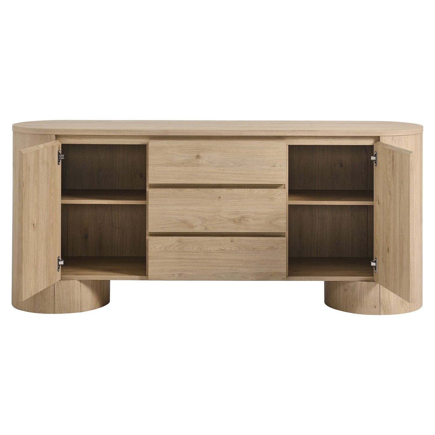 Duval 71 Inch Rounded Sideboard Cabinet by Modway