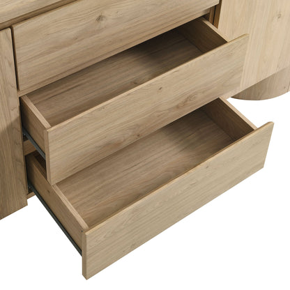 Duval 71 Inch Rounded Sideboard Cabinet by Modway