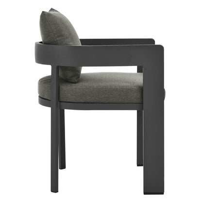 Modway Tahoe and Aluminum Patio Dining Set