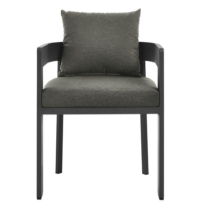 Modway Tahoe and Aluminum Patio Dining Set