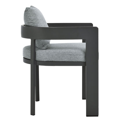 Modway Tahoe and Aluminum Patio Dining Set