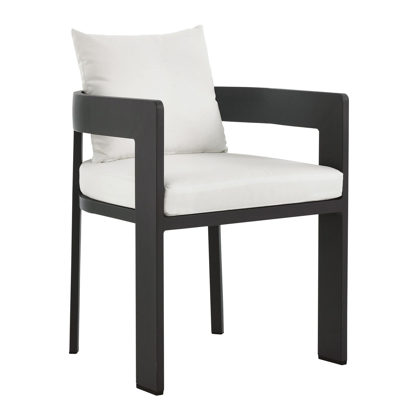 Modway Tahoe and Aluminum Patio Dining Set