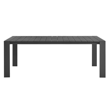 Tahoe Outdoor Aluminum and Patio Dining Table