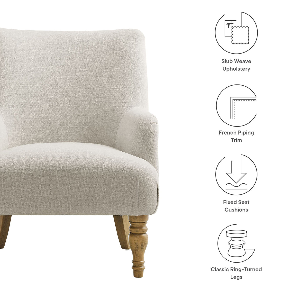 Modway Ellington Armchair and Soft Accent Seats