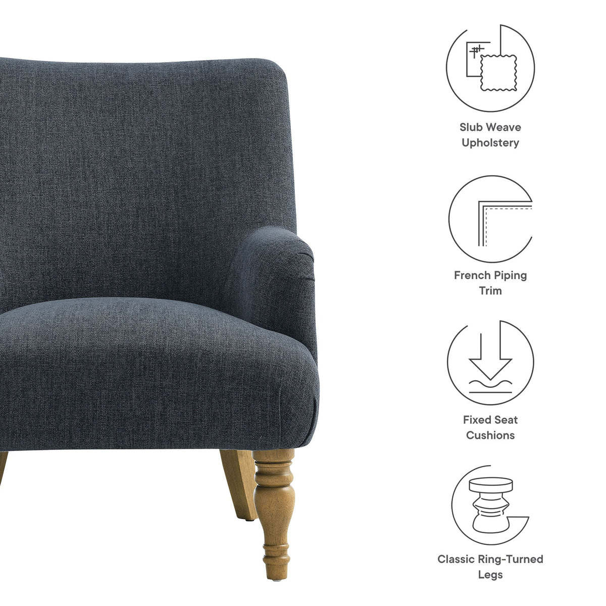 Modway Ellington Armchair and Soft Accent Seats
