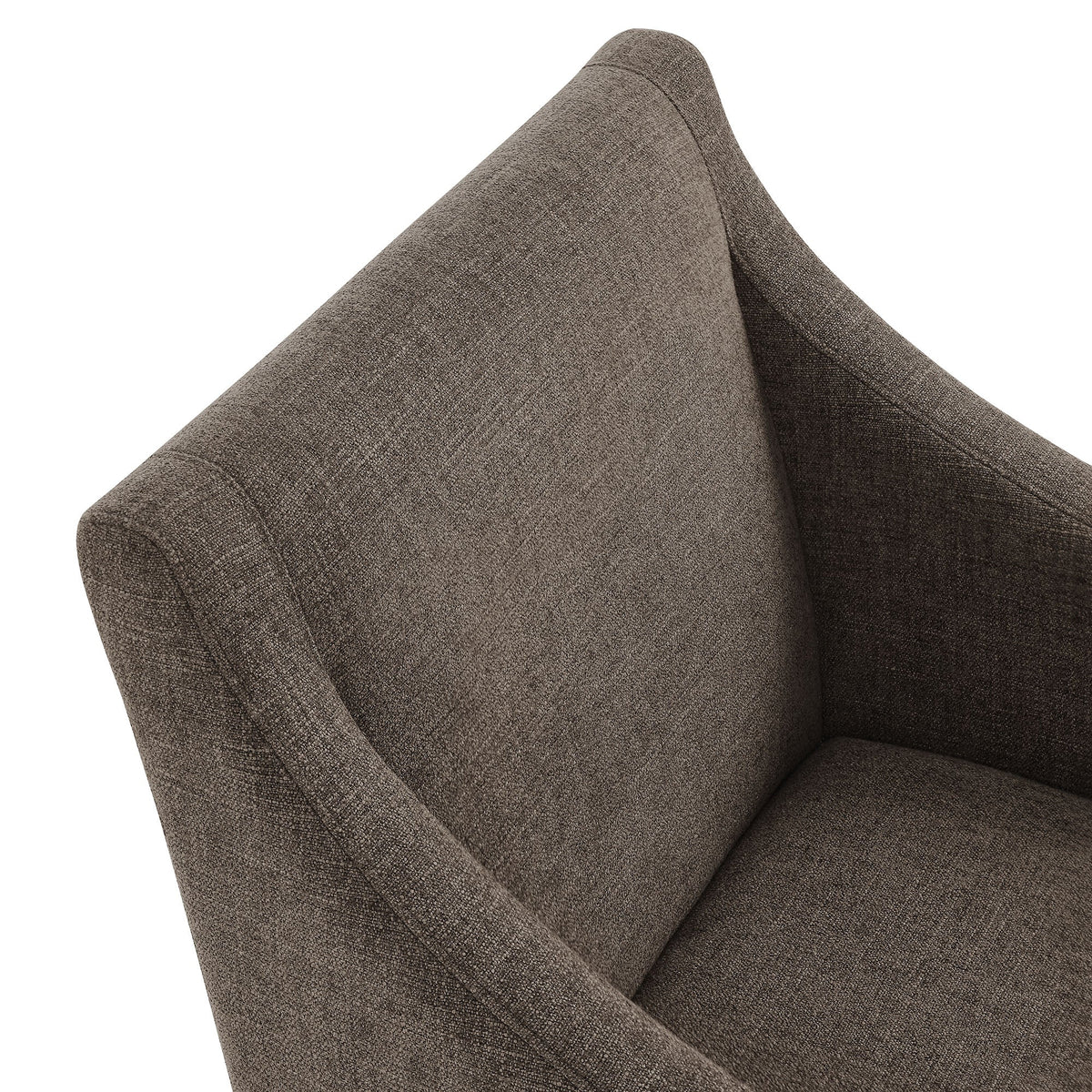 Alton Fabric Upholstered Dining Armchair by Modway in brown textured fabric on Tampa Home & Garden Store