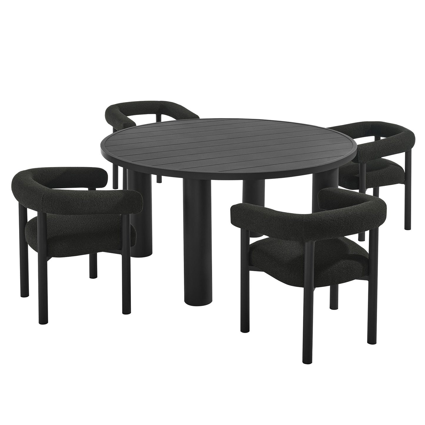 Nautica 5-Piece Round Table and Chairs Set