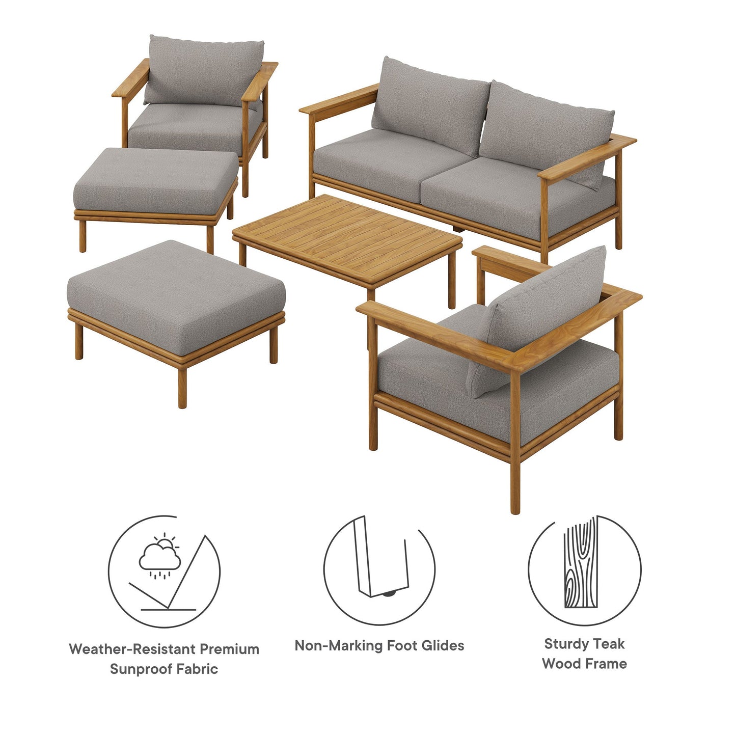 Wren and an Outdoor Patio Teak Furniture Set