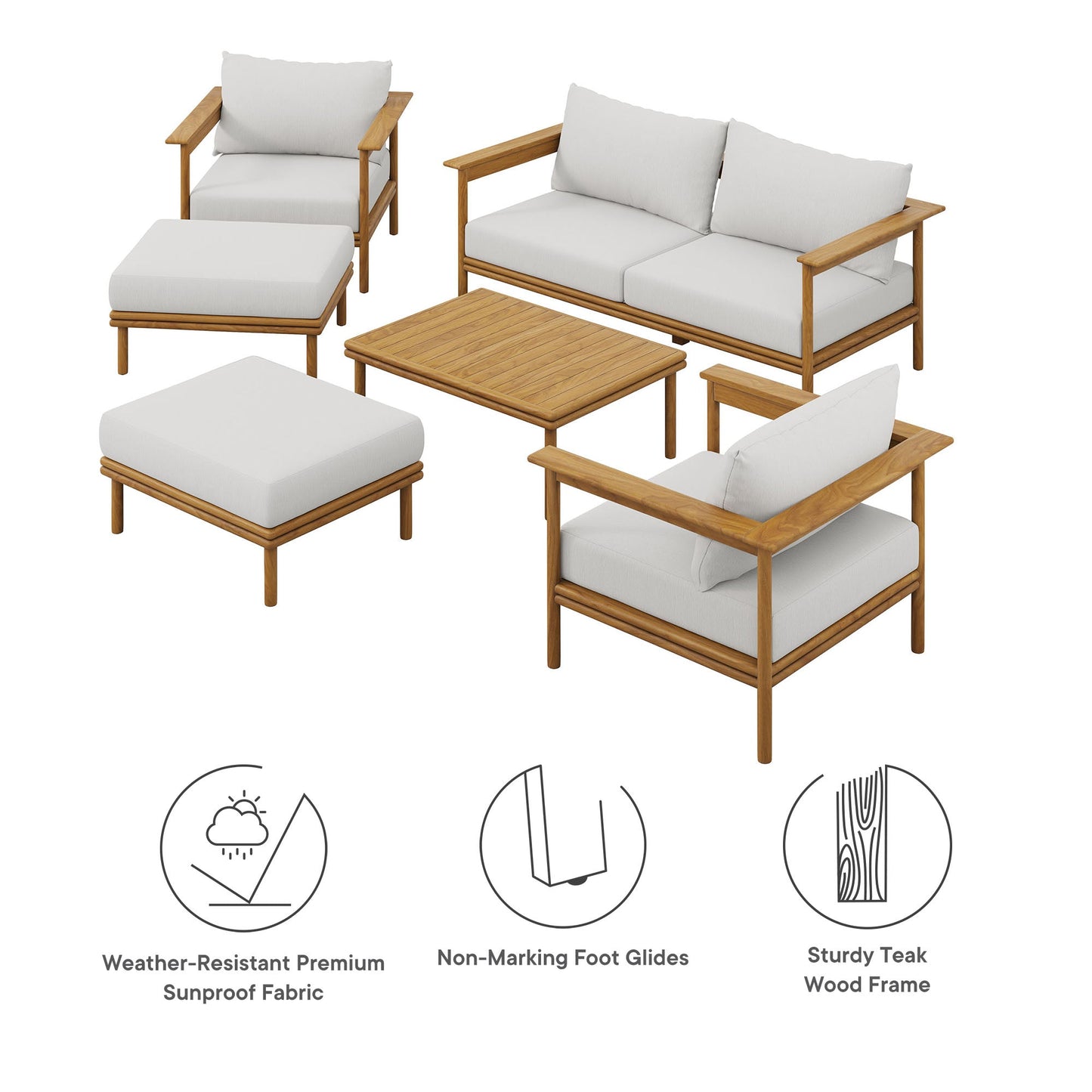 Wren and an Outdoor Patio Teak Furniture Set
