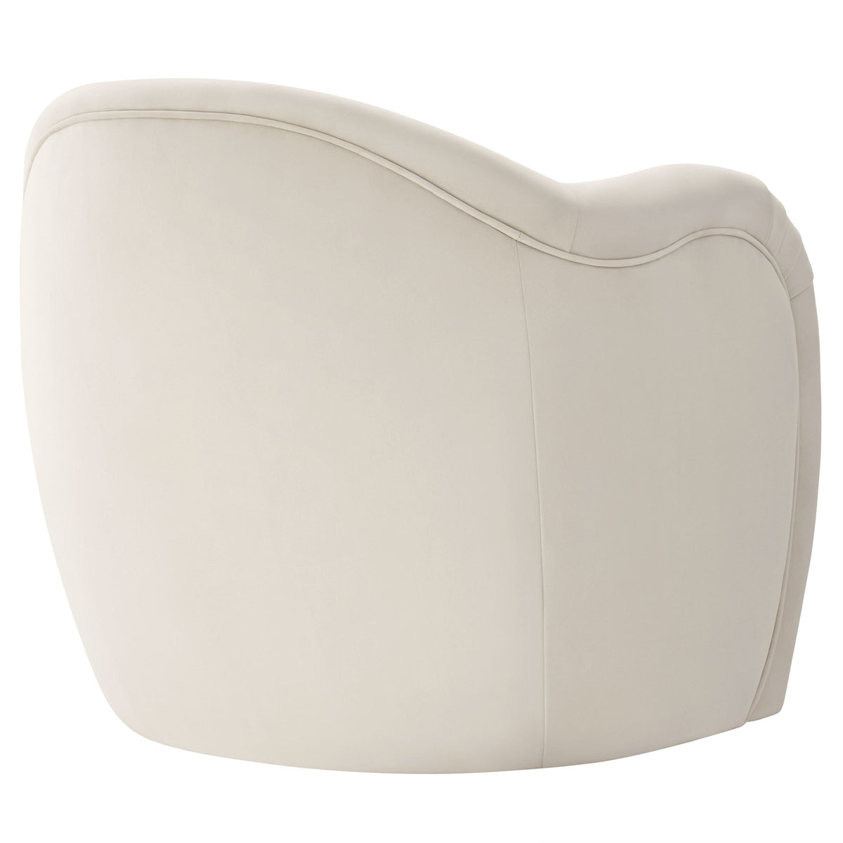 Compose Performance Velvet Accent Chair cream velvet with curved back and piping by Modway on Tampa Home & Garden Store