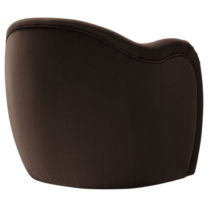 Compose Performance Velvet Accent Chair by Modway brown velvet upholstery with curved back on Tampa Home & Garden Store