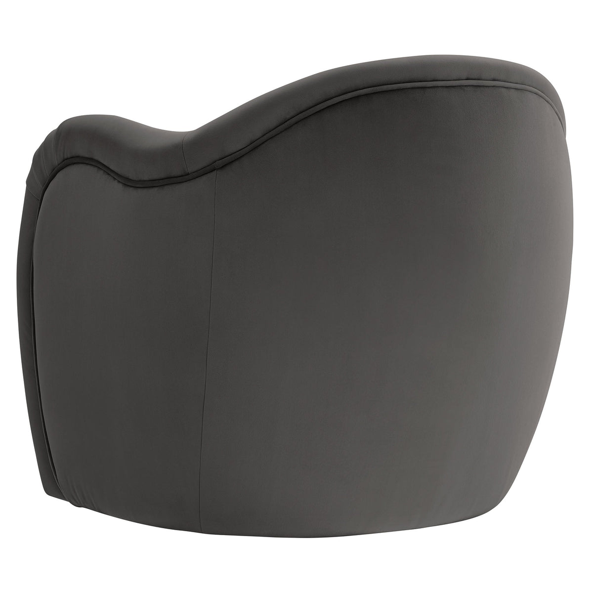 Compose Performance Velvet Accent Chair by Modway, charcoal gray velvet with curved silhouette on Tampa Home & Garden Store