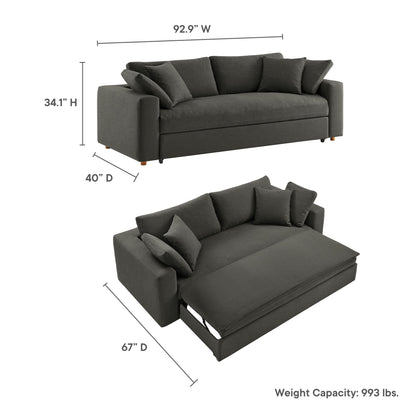 Modway Commix and Overstuffed Full Size Sofa