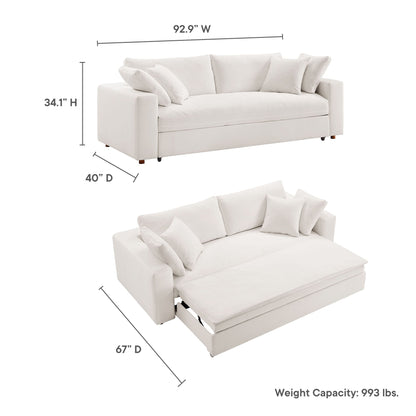 Modway Commix and Overstuffed Full Size Sofa