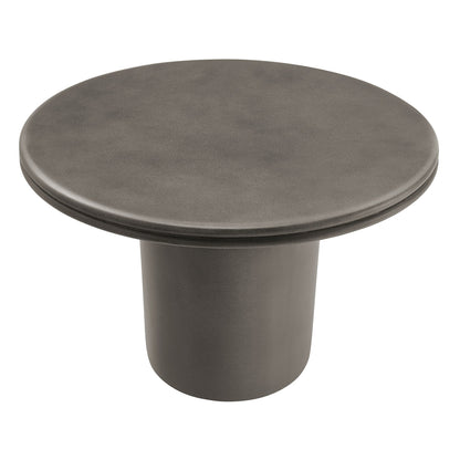 Brion 48 Inch Concrete Round Patio Dining Table