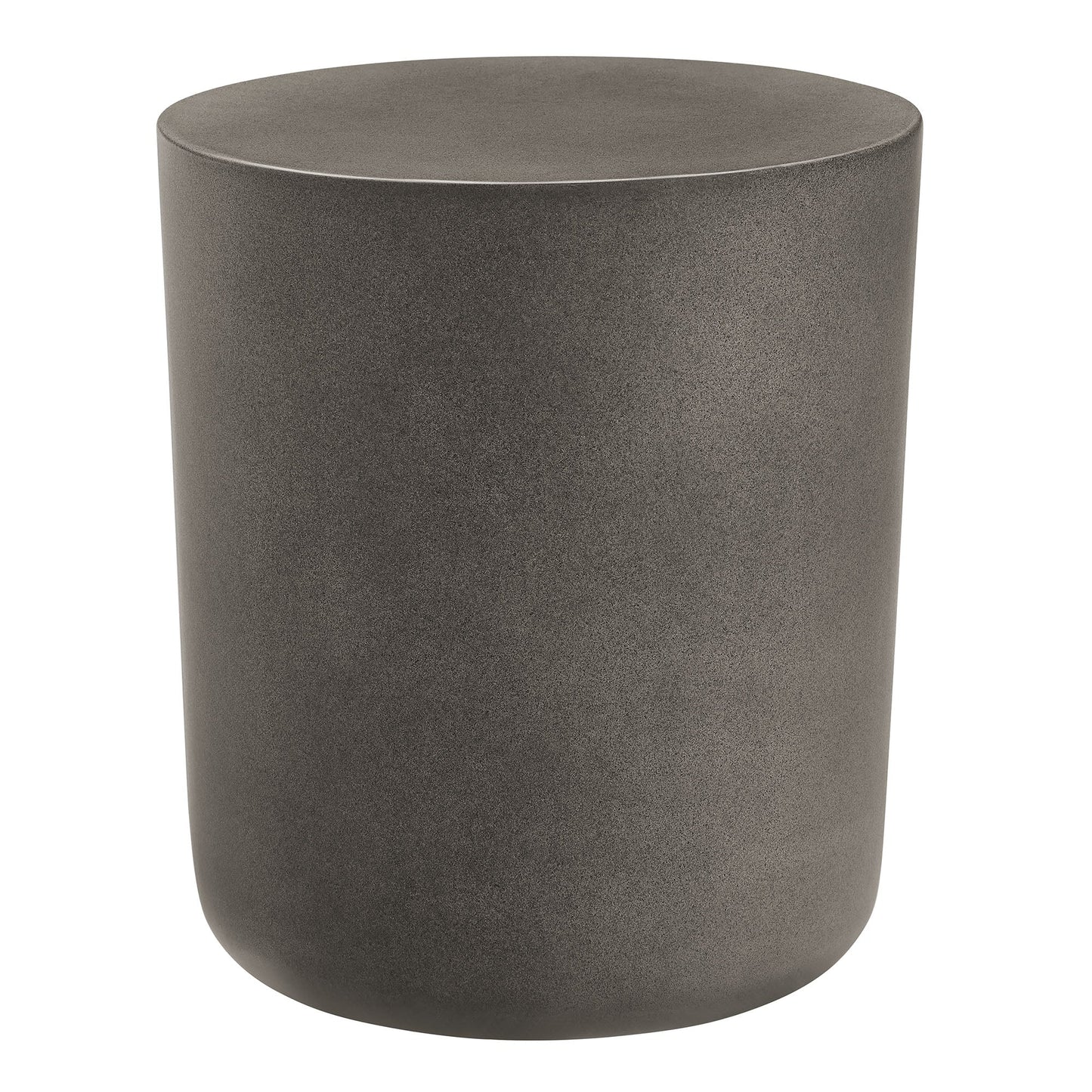 Brion by Modway Concrete Stool for Patio Use