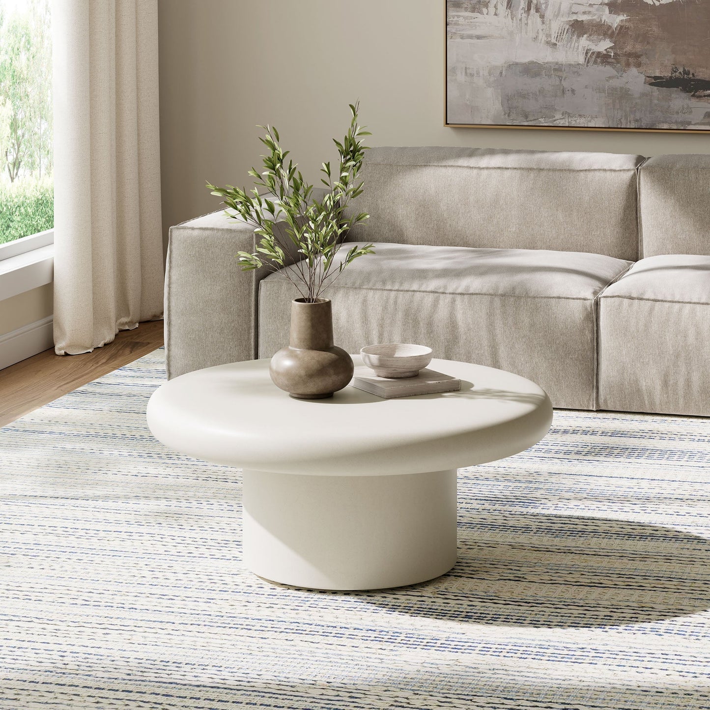 Argos Indoor and Outdoor Concrete Coffee Table