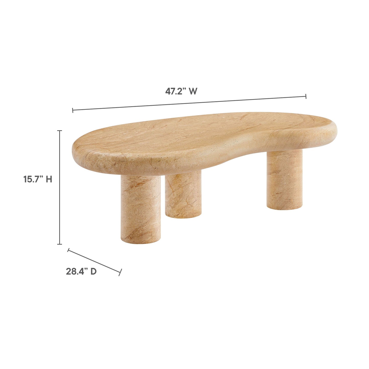 Elowen Sculptural and Indoor Coffee Table