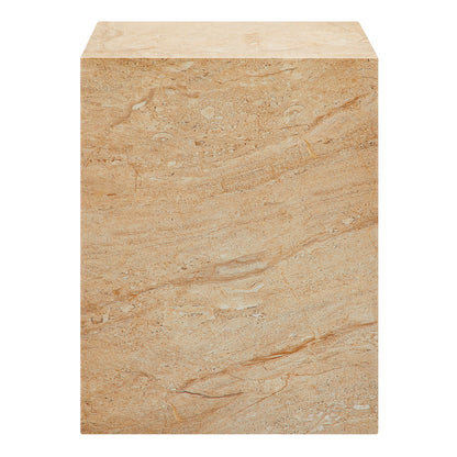 Jordana Square Concrete Side Table For A Patio