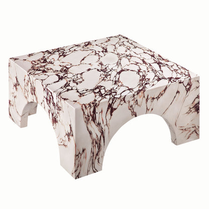 Valen Arched Concrete Coffee Table For the Patio