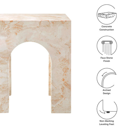 Valen Square Concrete Side Table by Modway