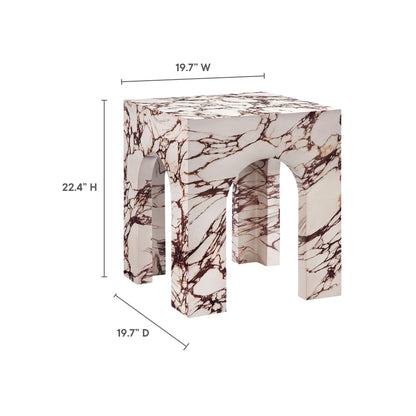 Valen Square Concrete Side Table by Modway