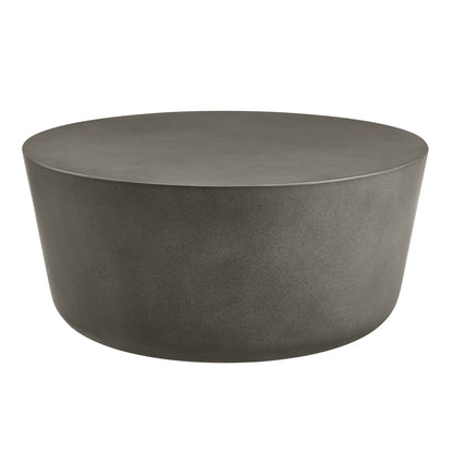 Brion Indoor and Outdoor Concrete Coffee Table