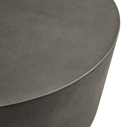 Brion Indoor and Outdoor Concrete Coffee Table