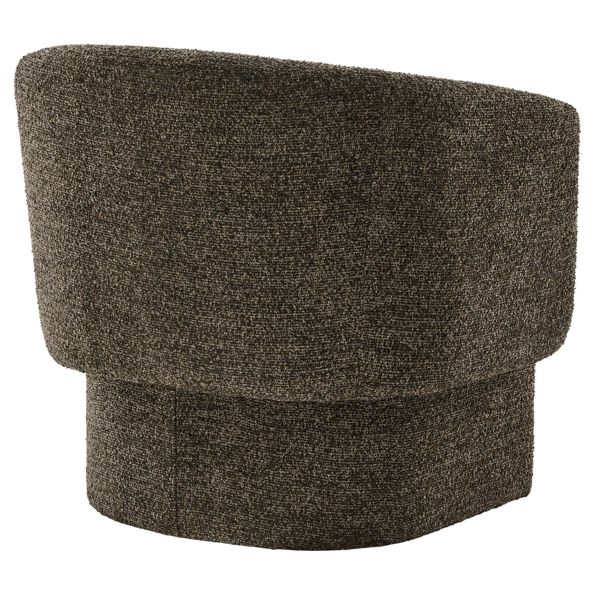 Muse Boucle Fabric Barrel Accent Chair brown boucle upholstery by Modway on Tampa Home & Garden Store