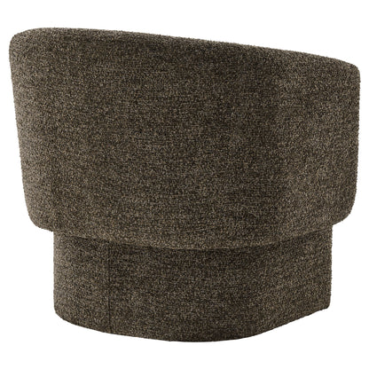 Muse Boucle Fabric Barrel Accent Chair brown boucle upholstery by Modway on Tampa Home & Garden Store