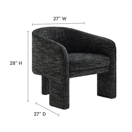 Greer Boucle Upholstered Accent Chair by Modway