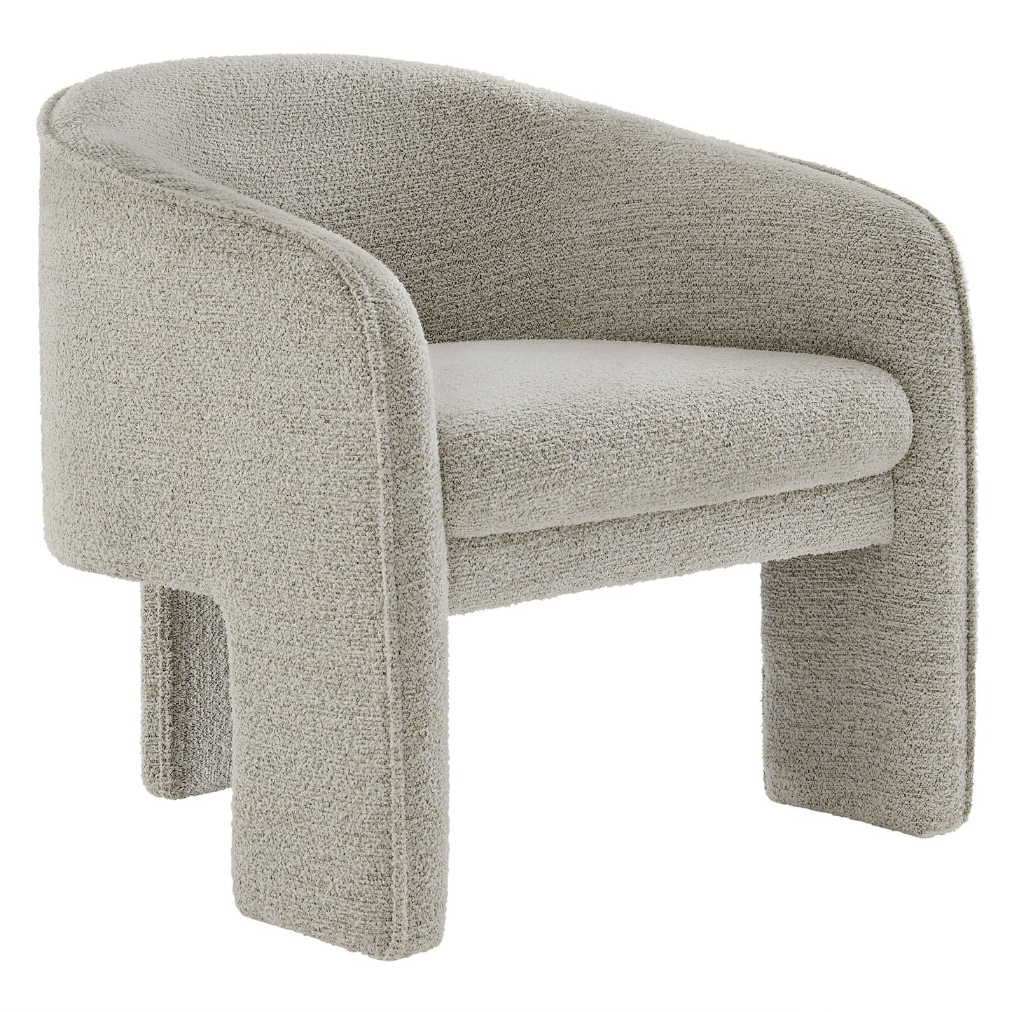 Greer Boucle Upholstered Accent Chair by Modway