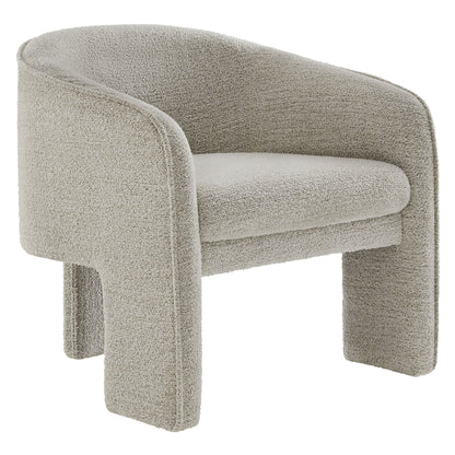 Greer Boucle Upholstered Accent Chair by Modway