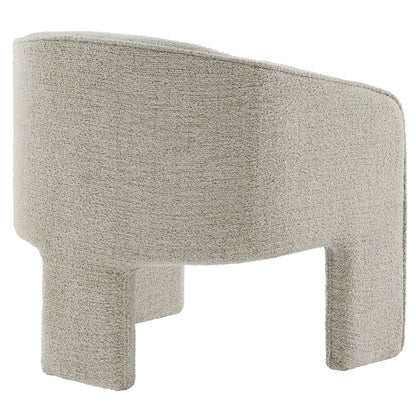 Greer Boucle Upholstered Accent Chair by Modway