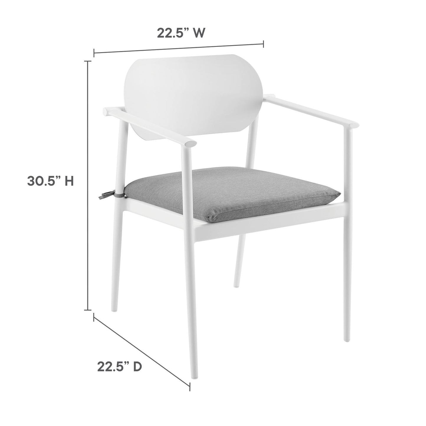 Modway Aeris Nine Piece And Aluminum Dining Set