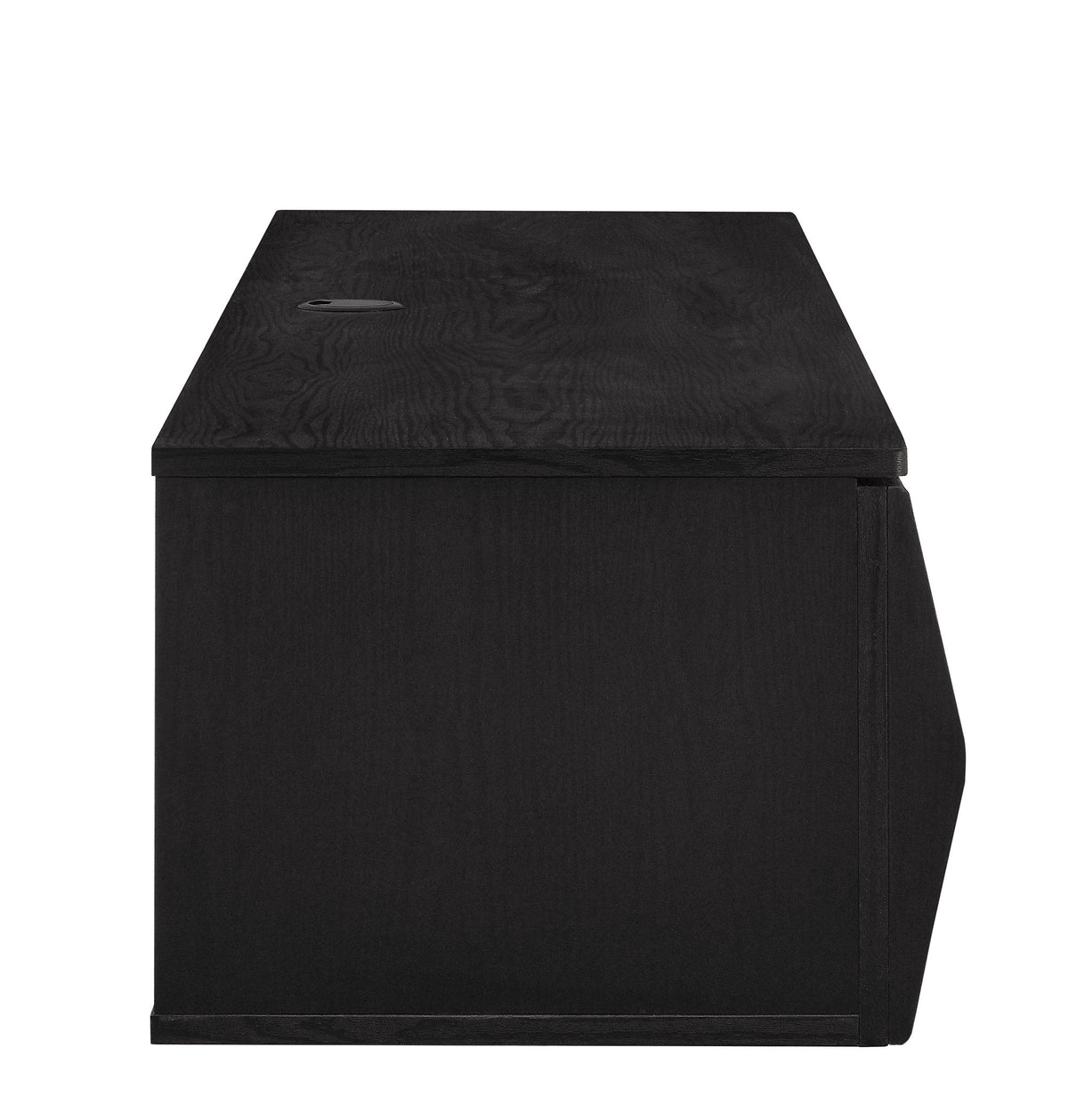 Vaughn 64in wall-mount TV stand top panel in black wood grain finish on Tampa Home & Garden Store