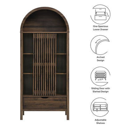 Modway Vaughn Cabinet for Display and Home Use