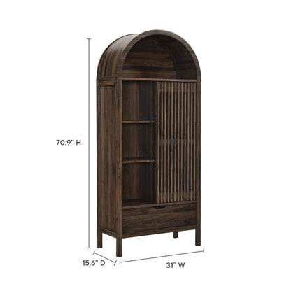Modway Vaughn Cabinet for Display and Home Use