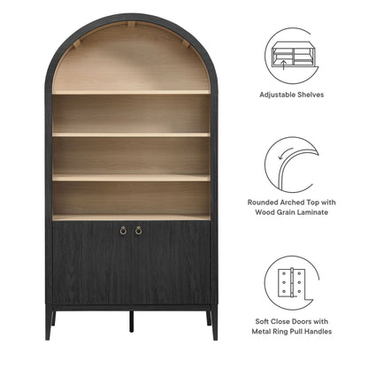 Modway Nolan Arched Storage And Display Cabinet