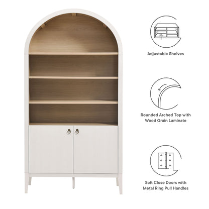 Modway Nolan Arched Storage And Display Cabinet