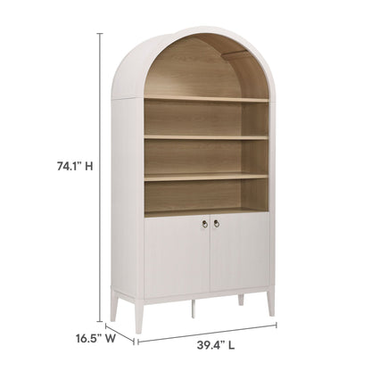 Modway Nolan Arched Storage And Display Cabinet