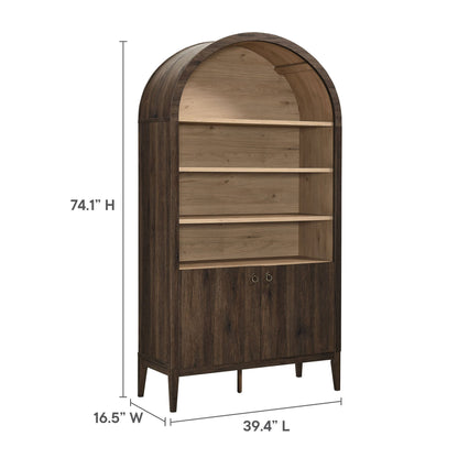 Modway Nolan Arched Storage And Display Cabinet