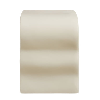 Jorin Squiggle Side Table cream finish by Modway, nightstand on Tampa Home & Garden Store