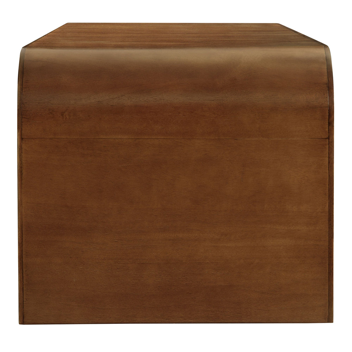 Waterflute 70in fluted sideboard cabinet warm wood finish by HouseOfZazla on Tampa Home & Garden Store