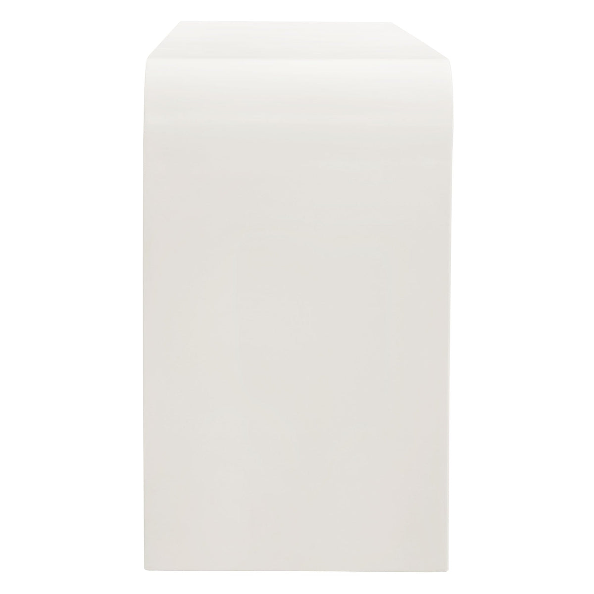 Waterflute 68in white TV stand panel by Modway, modern living room storage on Tampa Home & Garden Store