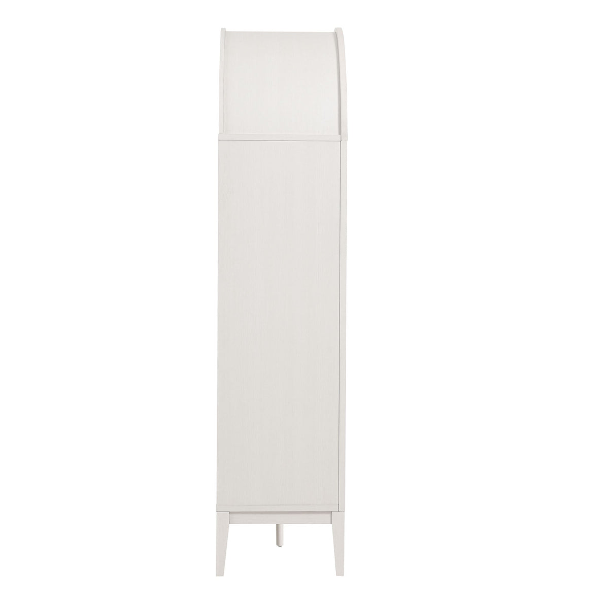 Nolan Arched Bar Cabinet by Modway in white wood finish, wine & liquor cabinet on Tampa Home & Garden Store